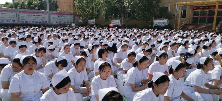 石家庄天使护士学校2019年5.12活动现场直播